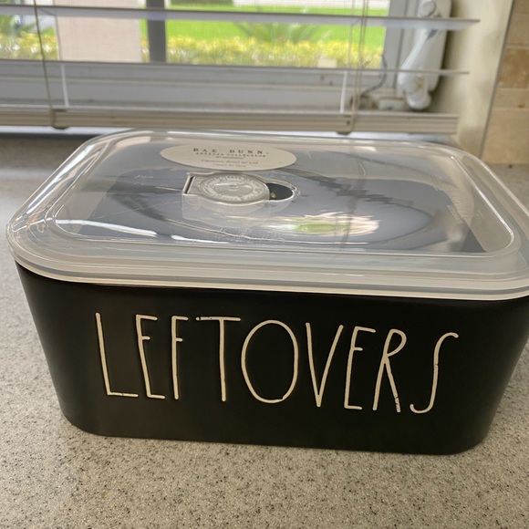 Rae Dunn Other - FLASH SALE Rae Dunn ceramic Leftovers container